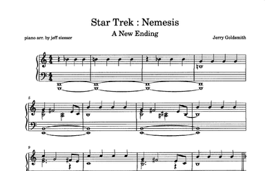 Star Trek: Nemesis - Score (arr. jeff siesser)