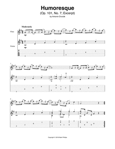 Humoresque (arr. Mark Phillips)