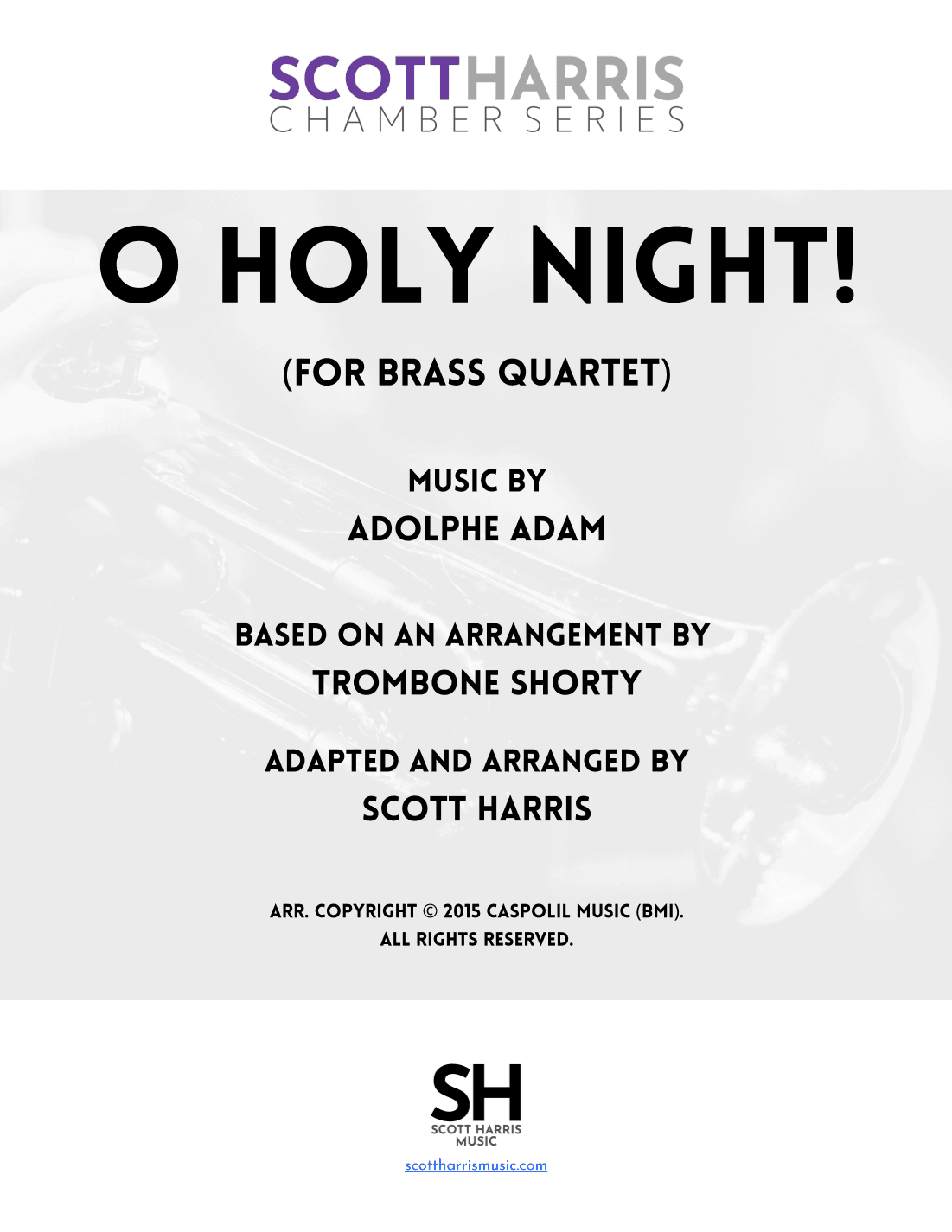 O Holy Night! (Brass Quartet) (arr. Scott Harris)