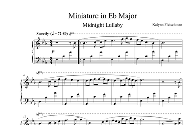 Miniature in Eb Major: Midnight Lullaby