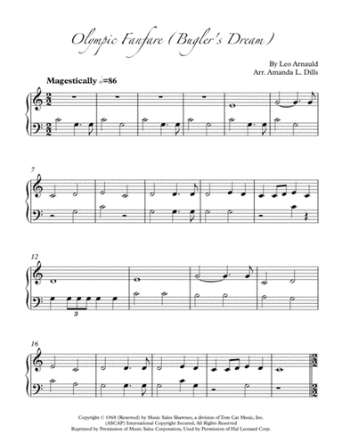 Bugler's Dream (Olympic Fanfare) (arr. Amanda Dills)