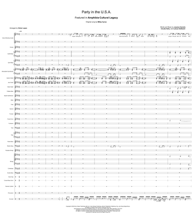 Party In The U.s.a. (arr. Victor Lopez)