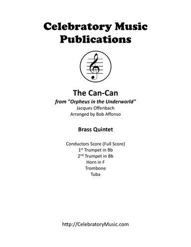 The Can-Can (arr. Bob Affonso)