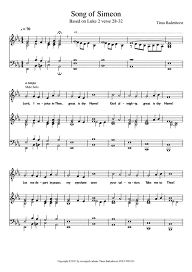 Song of Simeon