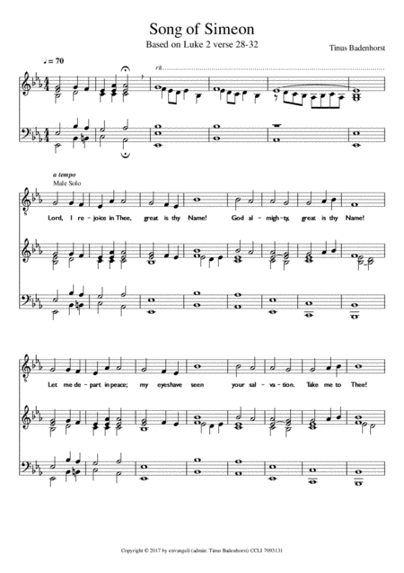 Song of Simeon