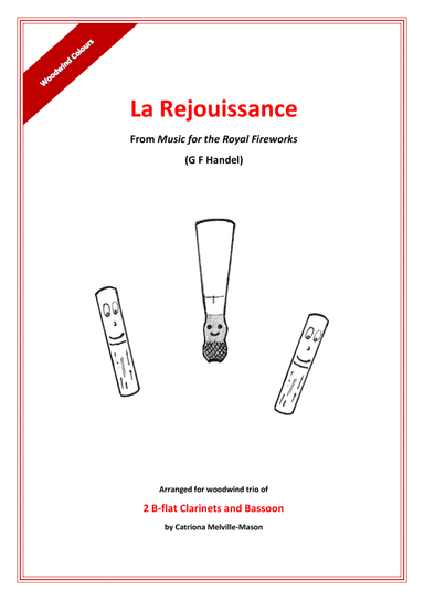 La Rejouissance (2 clarinets and bassoon) (arr. Catriona Melville-Mason)
