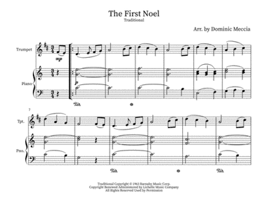 The First Noel (arr. Dominic Meccia)
