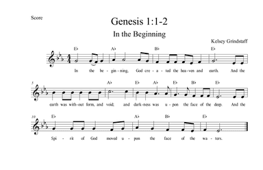 In the Beginning