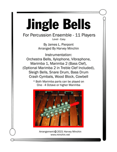Jingle Bells for Percussion Ensemble (arr. Harvey Minchin)