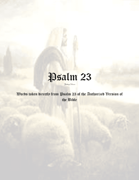 Psalm 23