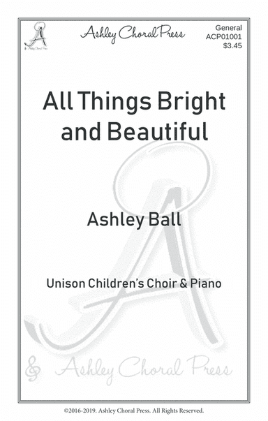 All things bright and beautiful