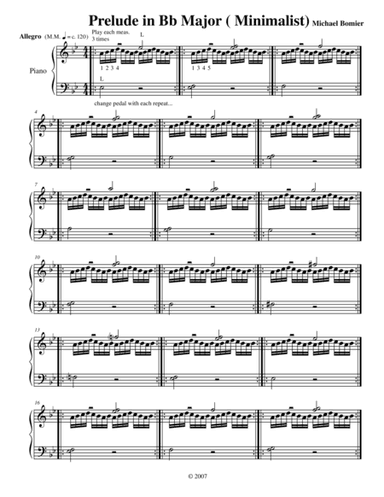 Prelude No. 21 in Bb Major from 24 Preludes
