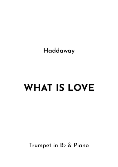 What Is Love (arr. Jireh J.)