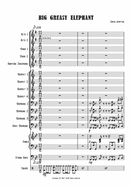 Big Greasy Elephant - Big Band