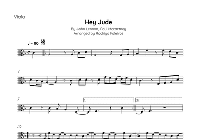 Hey Jude (arr. Rodrigo Faleiros)