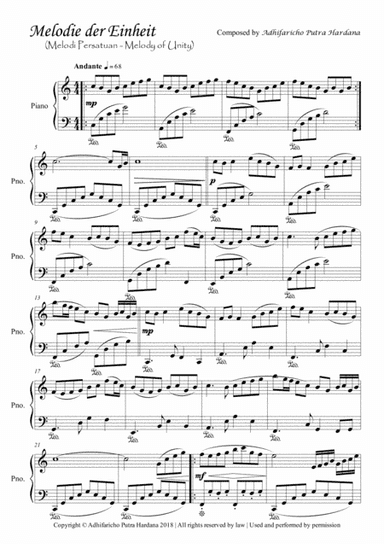 Melodie der Einheit