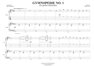 Gymnopédie No. 1 (arr. Art.o Artaud)