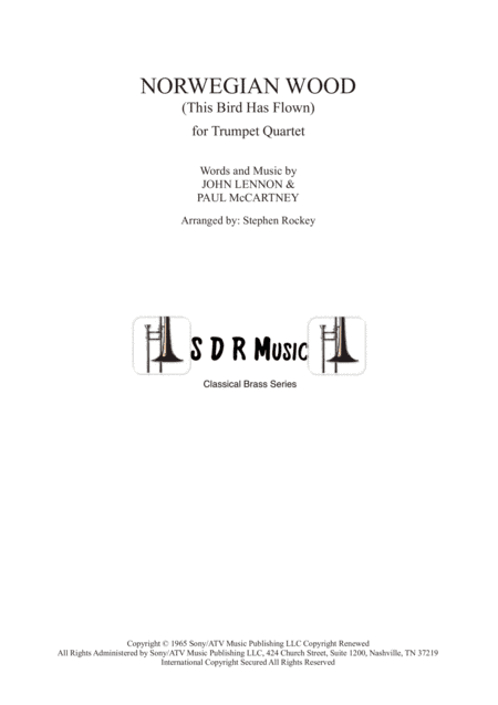 Norwegian Wood (this Bird Has Flown) (arr. Stephen Rockey)