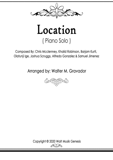 Location (arr. WaltMusik)