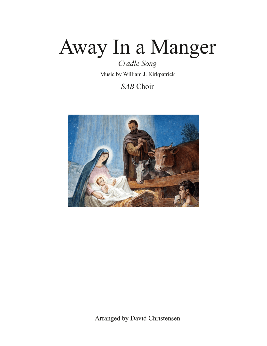 Away In a Manger (arr. David Christensen)