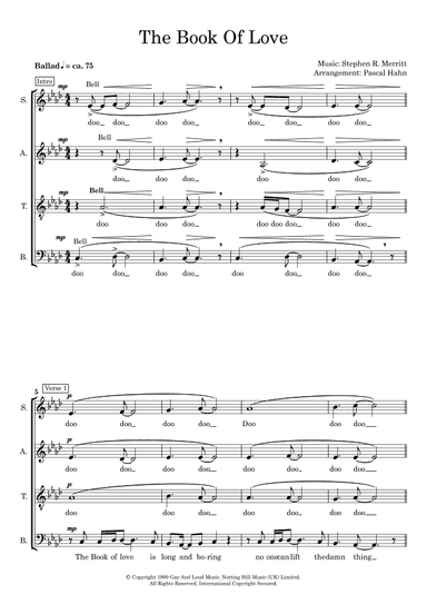 The Book Of Love (arr. Pascal Hahn)