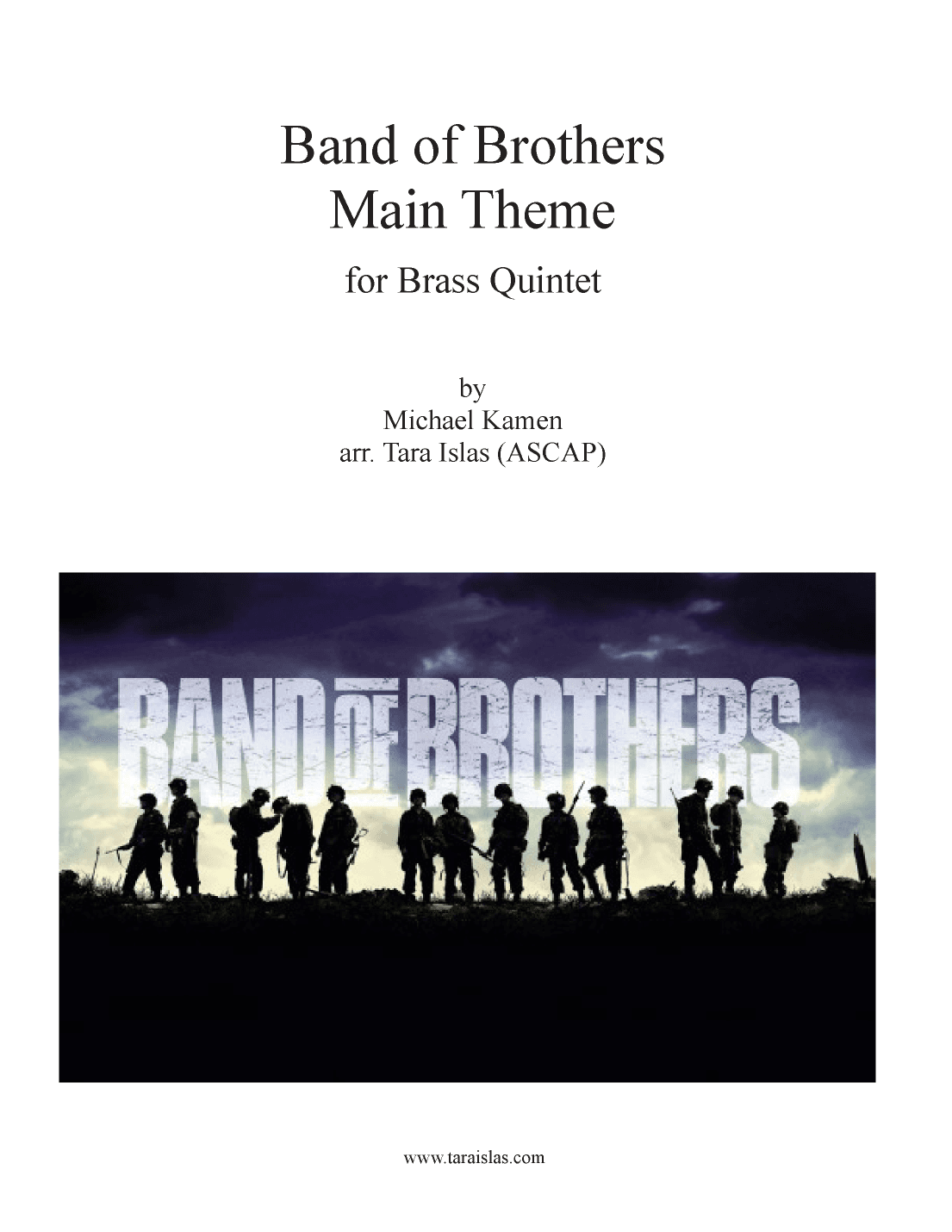 Band Of Brothers - Main Title (arr. Tara Islas)