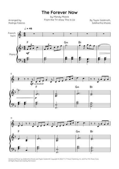 The Forever Now (arr. Rodrigo Faleiros)