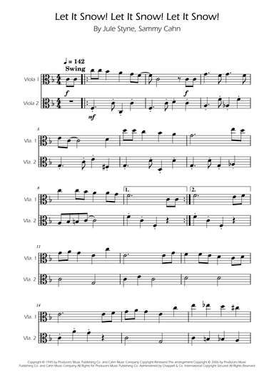 Let It Snow! Let It Snow! Let It Snow! (arr. Ygor Nunes)
