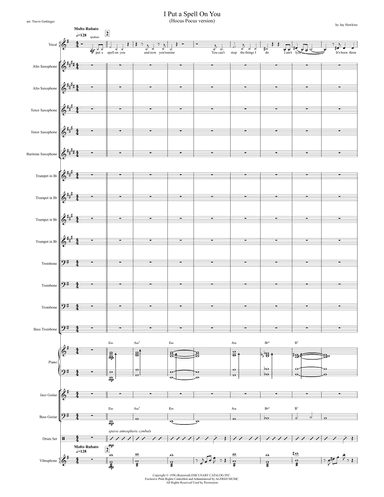 I Put A Spell On You (arr. Travis Gettinger)