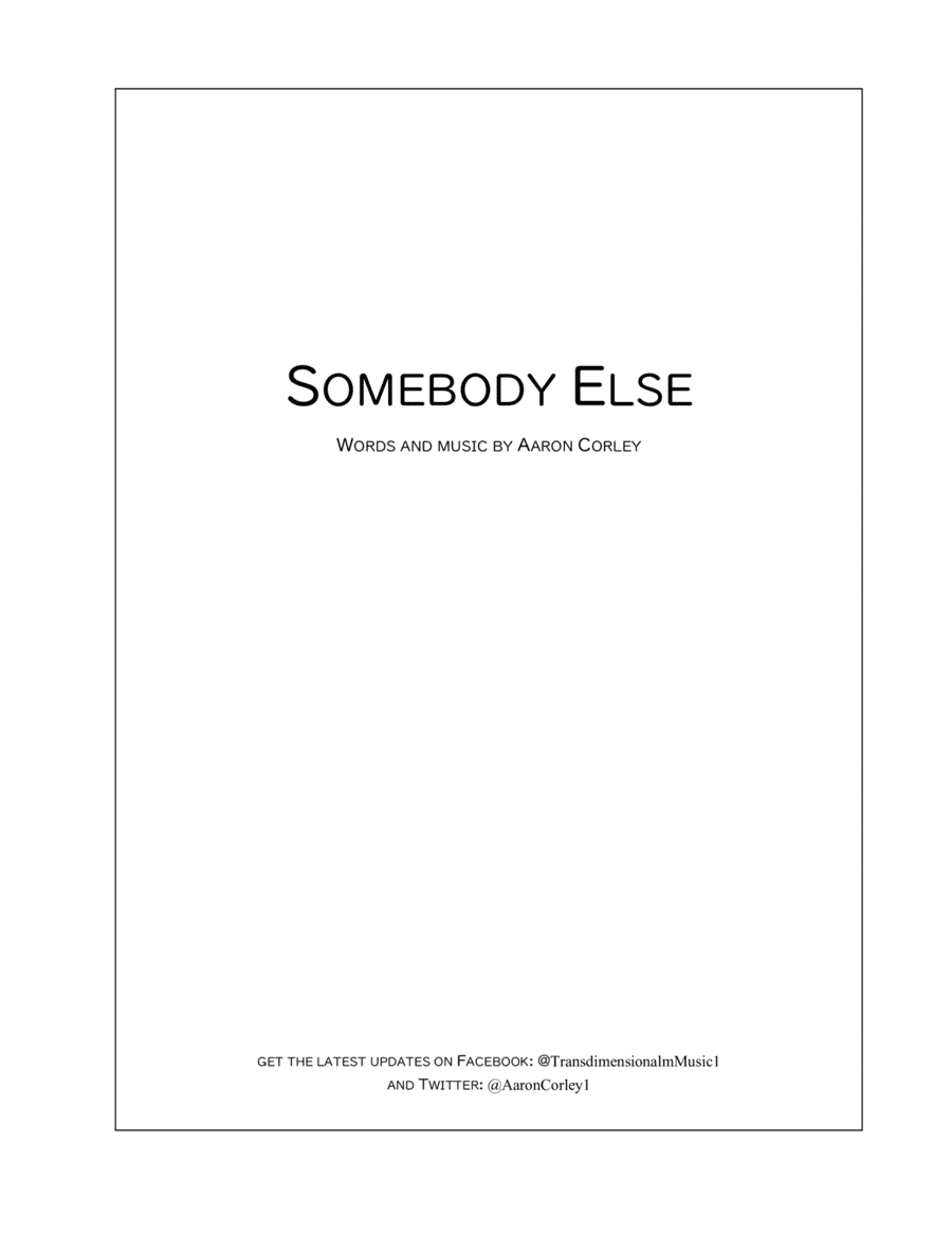Somebody Else