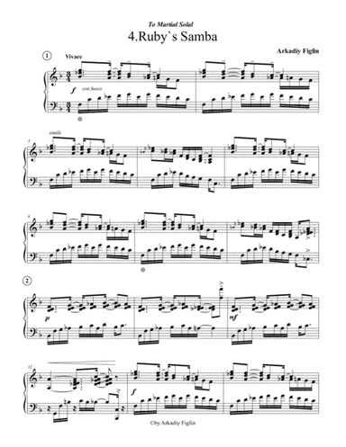 4.Ruby`s Samba from Morceaux de Salon