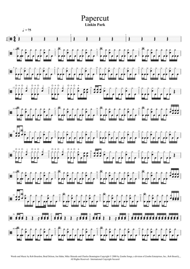 Papercut (arr. Cyril Mayer)