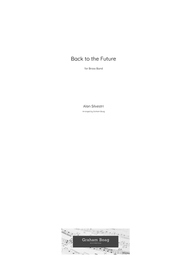 Back To The Future (arr. Graham Boag)