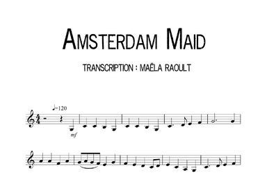 Amsterdam Maid (arr. Maëla Raoult)