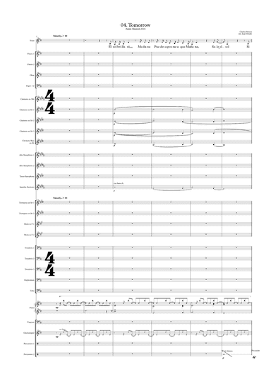 Tomorrow (arr. Juan Villodre)