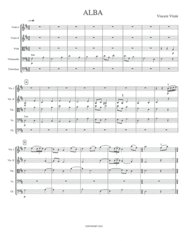 ALBA  (Intermediate easy/med.difficult)