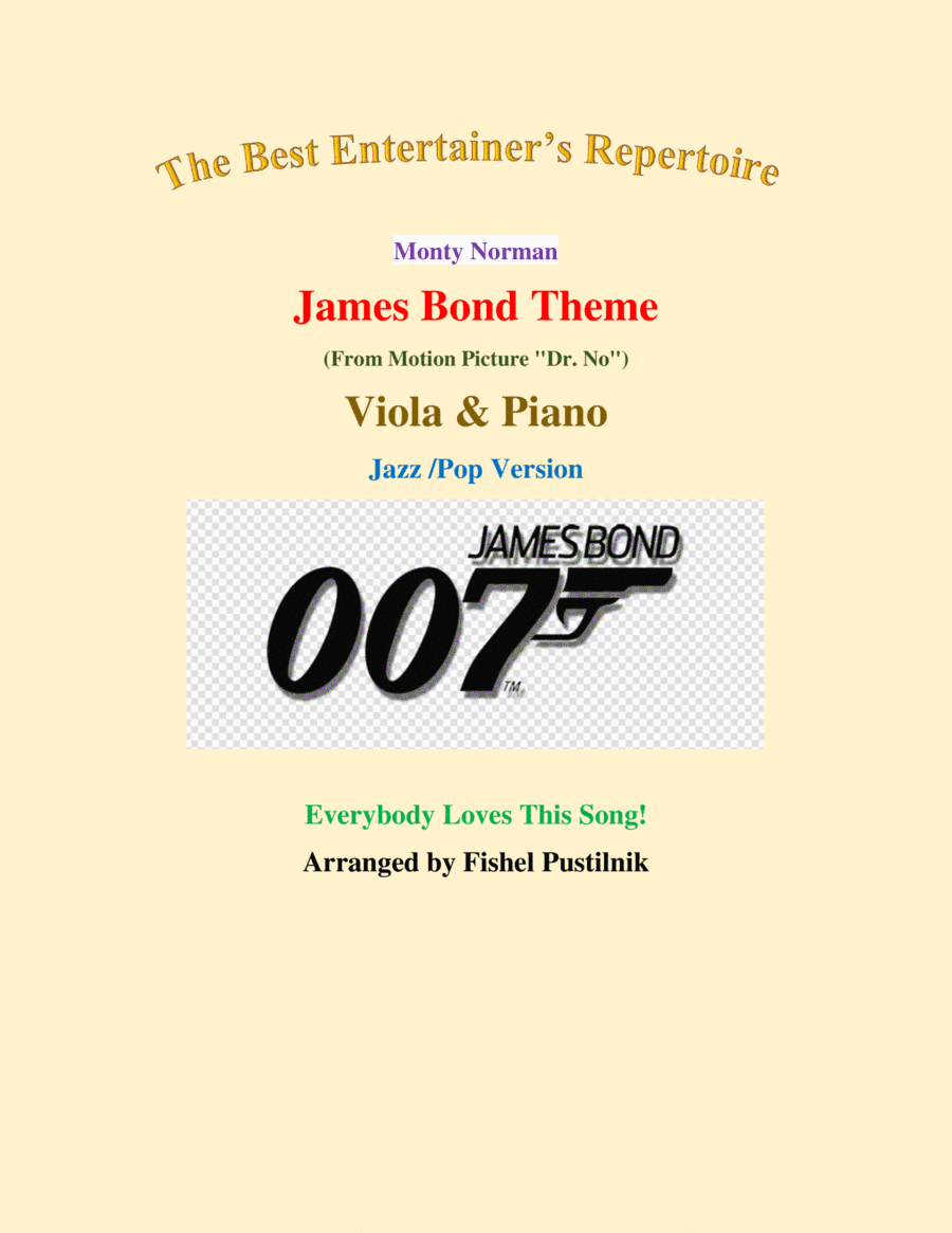 James Bond Theme (arr. Fishel Pustilnik)