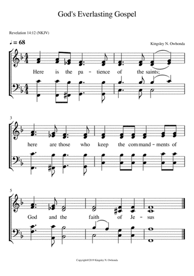 "God's Everlasting  Gospel"