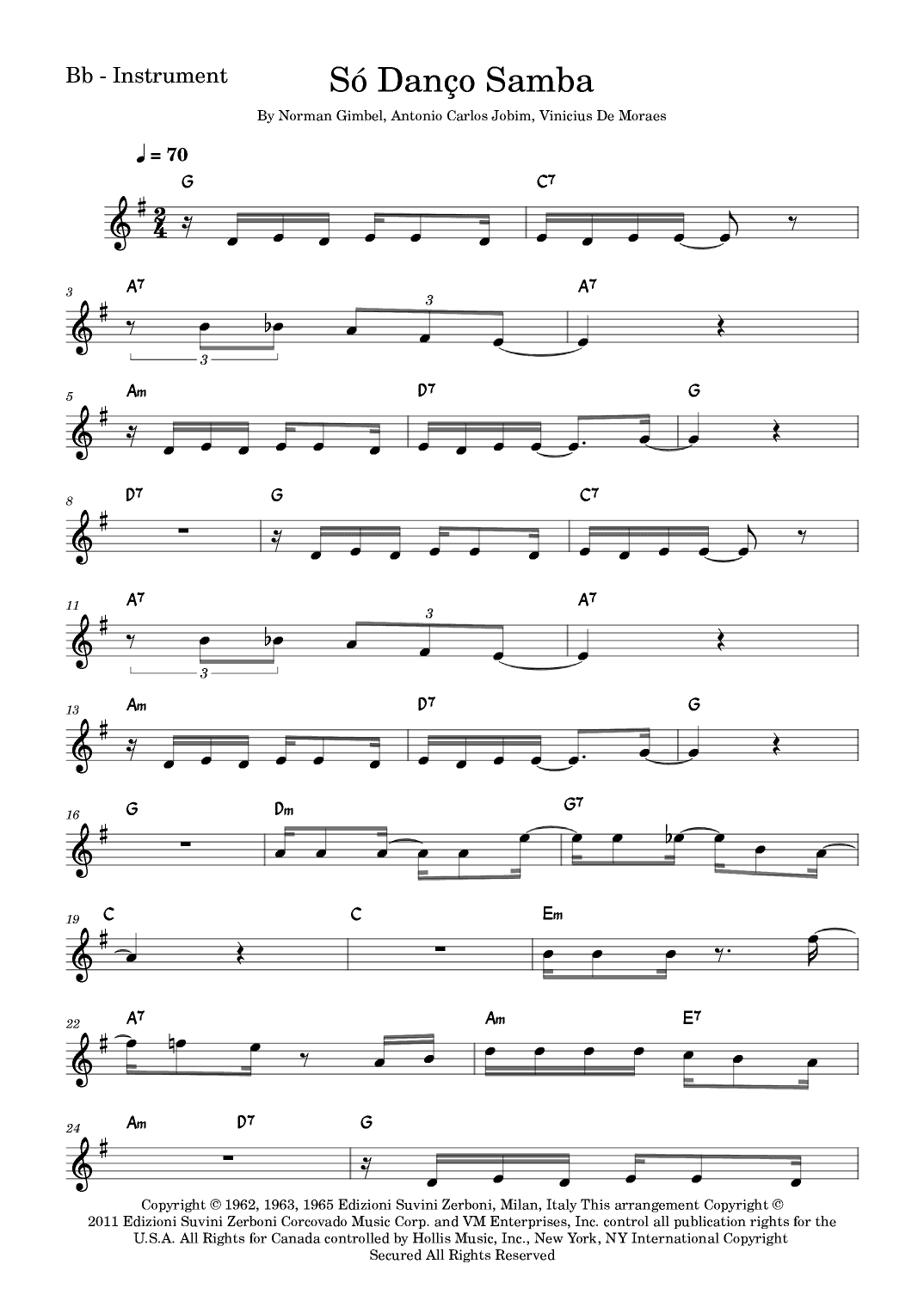 Jazz 'n' Samba (so Danco Samba) (arr. Fabio Eduardo de Oliveira)