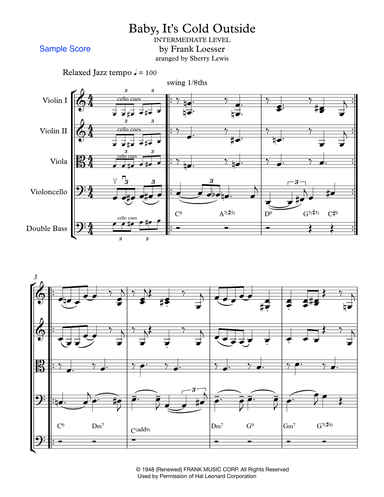 Baby, It's Cold Outside (arr. Sherry Lewis)