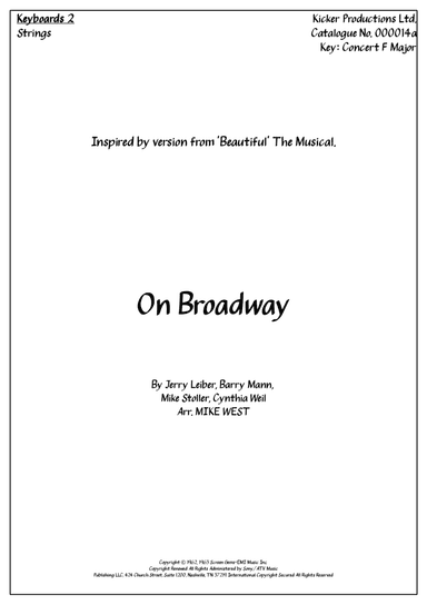 On Broadway (arr. Arr. Mike West)