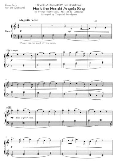 Hark the Herald Angels Sing (arr. Tsuyoshi Yoroiguma)