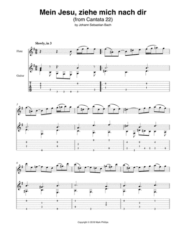 Mein Jesu, ziehe mich nach dir (Excerpt) (arr. Mark Phillips)