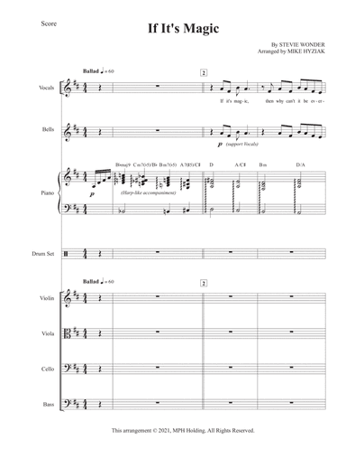 If It's Magic (arr. Mike Hyziak)