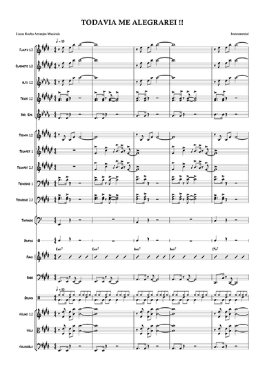 Todavia me Alegrarei (arr. Lucas Rocha)