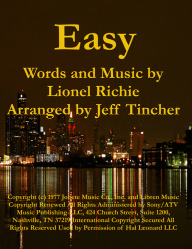 Easy (arr. Jeff Tincher)
