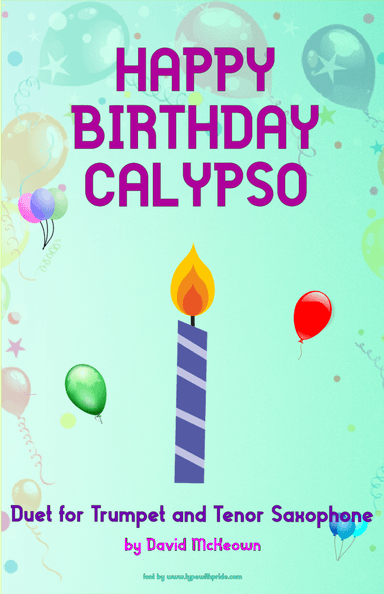 Happy Birthday Calypso, for Trumpet and Tenor Saxophone Duet (arr. David McKeown)