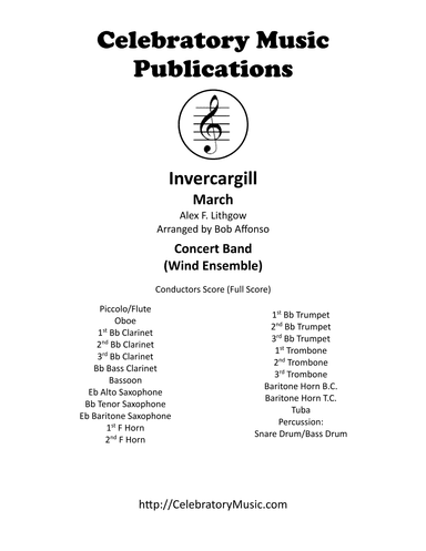 Invercargill March (arr. Bob Affonso)