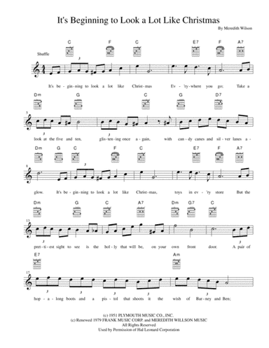 It's Beginning To Look Like Christmas (arr. Samuel Stokes)