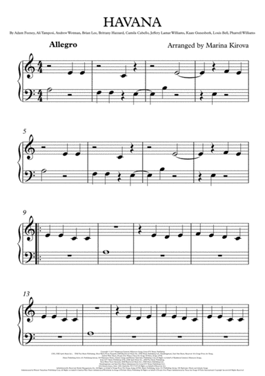 Havana (arr. Marina Kirova)